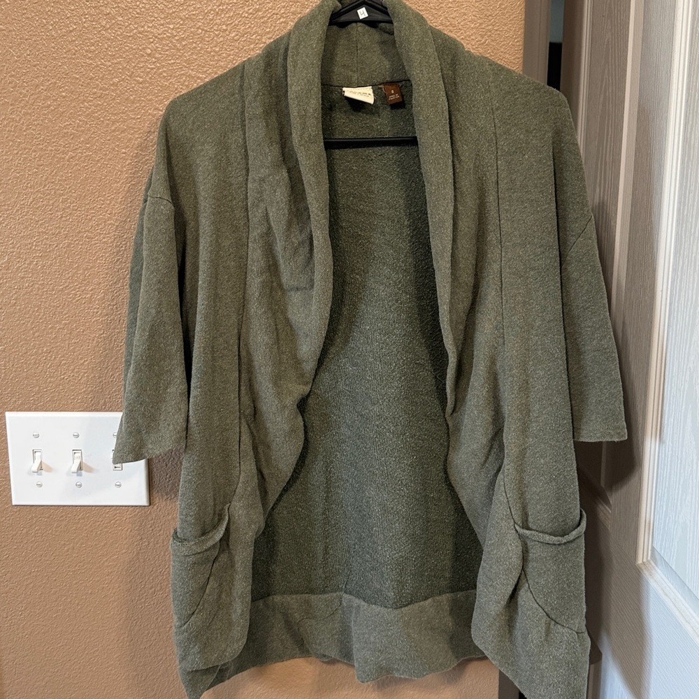 🥳 7/ $10!! Sonoma Heather Green Knit Sweater